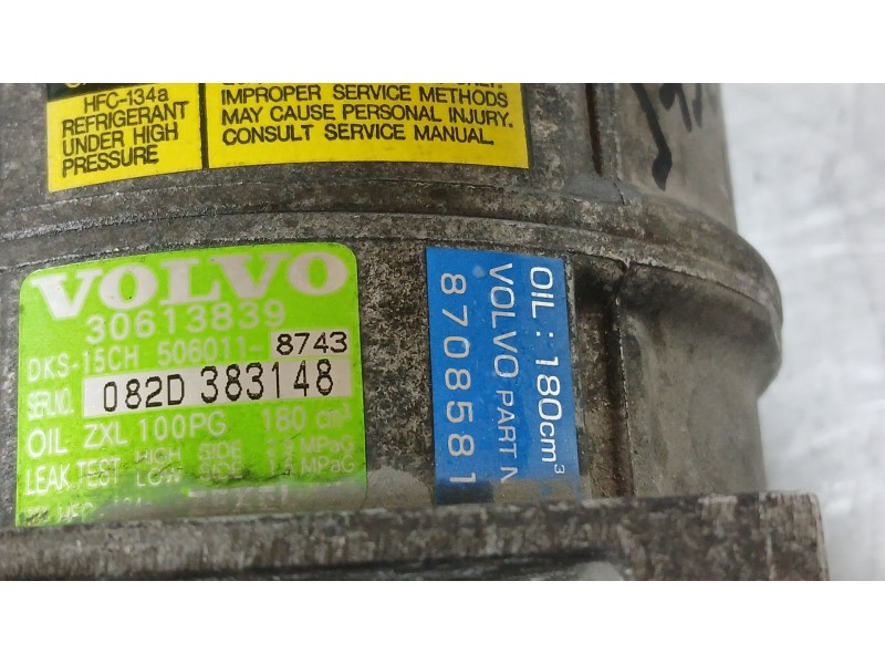 Recambio de compresor aire acondicionado para volvo s40 i (644) 2.0 t referencia OEM IAM 8601535  