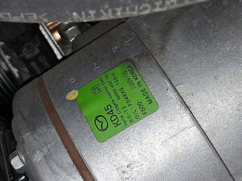 Recambio de compresor aire acondicionado para mazda 3 (bm, bn) 2.0 referencia OEM IAM BHS261450  