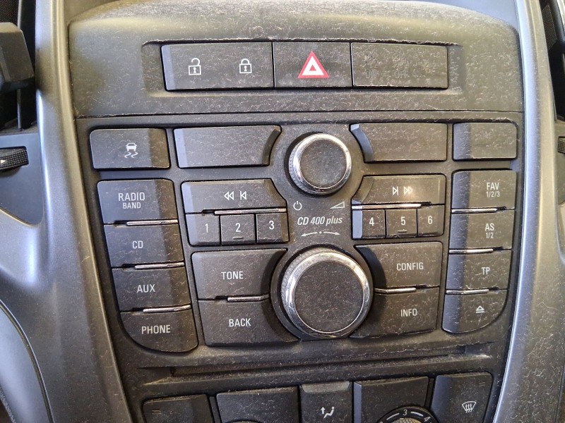 Recambio de sistema audio / radio cd para opel astra j (p10) 1.7 cdti (68) referencia OEM IAM   