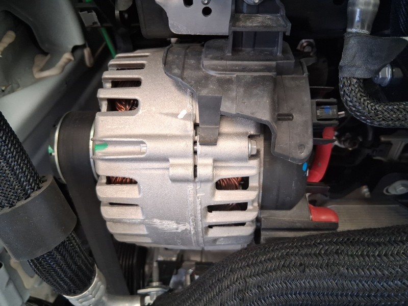 Recambio de alternador para renault kangoo iii furgoneta/monovolumen 1.5 blue dci 95 (fjab) referencia OEM IAM 231006293R  