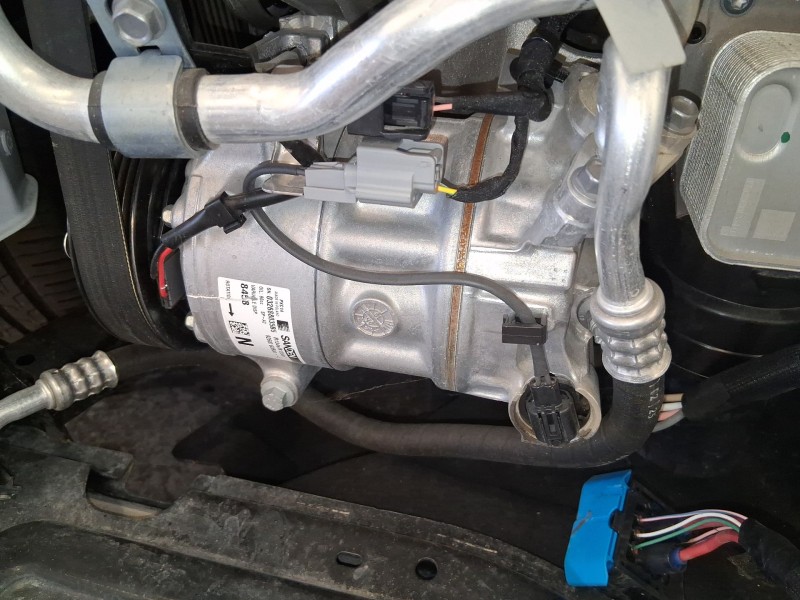 Recambio de compresor aire acondicionado para renault kangoo iii furgoneta/monovolumen 1.5 blue dci 95 (fjab) referencia OEM IAM