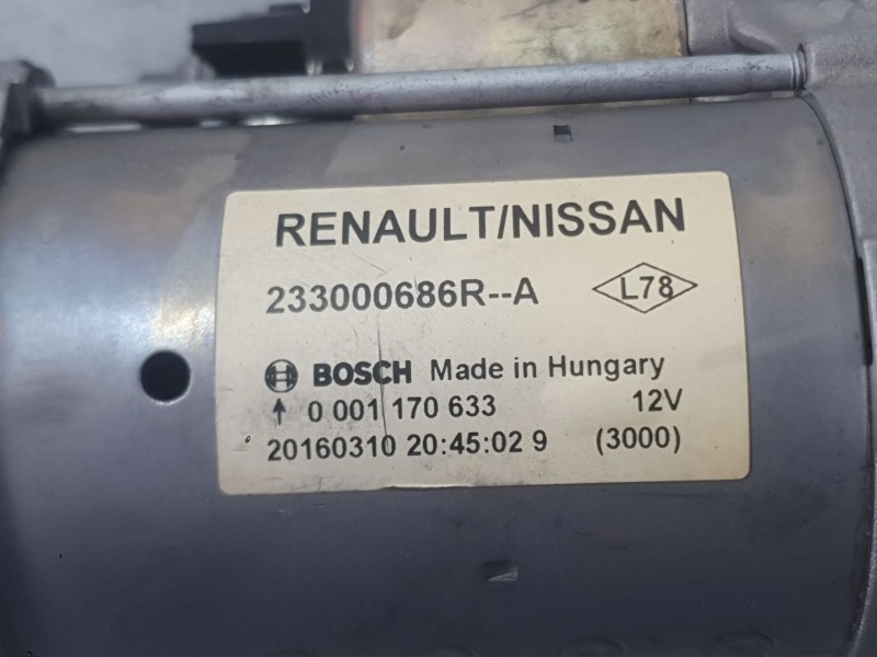 Recambio de motor arranque para renault talisman (lp_) 1.6 dci 160 referencia OEM IAM 233003359R 233007738R 