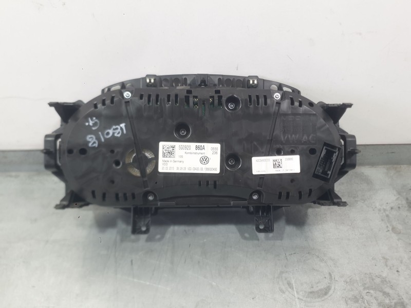 Recambio de cuadro instrumentos para volkswagen golf vii (5g1, bq1, be1, be2) 1.6 tdi referencia OEM IAM 5G0920860A  