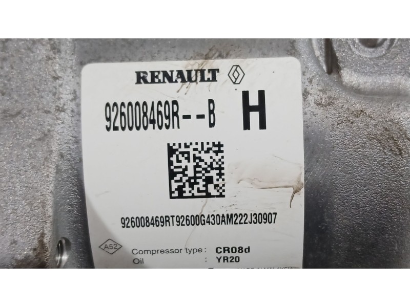 Recambio de compresor aire acondicionado para dacia sandero iii 1.0 tce 90 referencia OEM IAM 926008469R  
