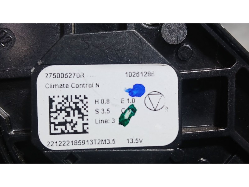 Recambio de mando climatizador para dacia sandero iii 1.0 tce 90 referencia OEM IAM   
