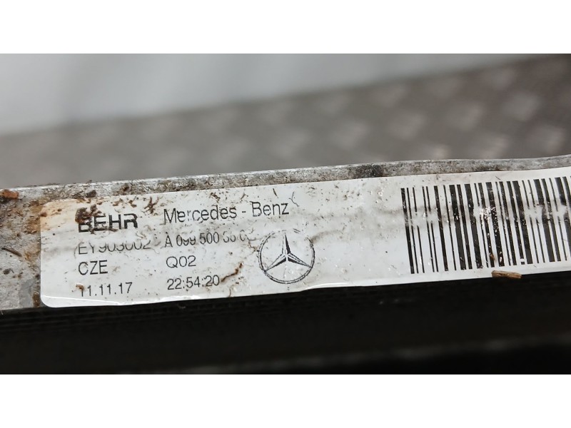 Recambio de radiador agua para mercedes-benz glc coupe (c253) 350 e 4-matic (253.354) referencia OEM IAM A0995003600 Radiador au