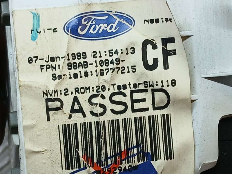 Recambio de cuadro instrumentos para ford focus berlina (cak) ghia referencia OEM IAM 98AB10849CF 16777215 