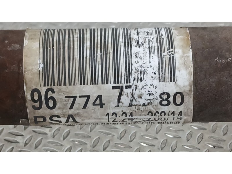Recambio de transmision delantera derecha para citroën c4 cactus 1.6 hdi 90 referencia OEM IAM 9677477180 1611524180 
