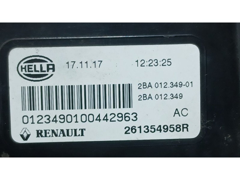 Recambio de piloto delantero izquierdo para renault megane iv hatchback (b9a/m/n_) 1.2 tce 130 (b9mr) referencia OEM IAM 2613549