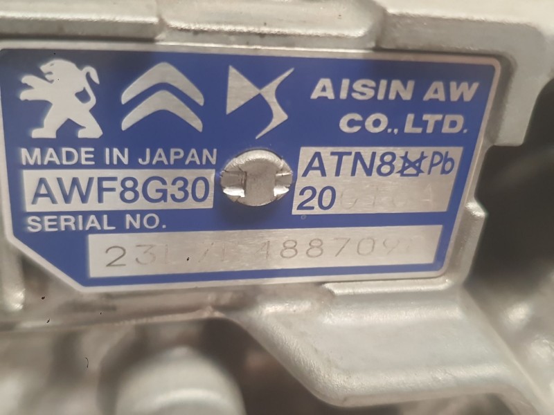 Recambio de caja cambios para peugeot 2008 ii (ud_, us_, uy_, uj_, ur_, uc_) 1.2 puretech 130 referencia OEM IAM 20GTCA 98307594
