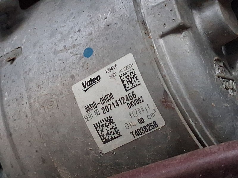 Recambio de compresor aire acondicionado para toyota aygo x (_b7_) 1.0 vvt-i (kgb70) referencia OEM IAM 883100H030  