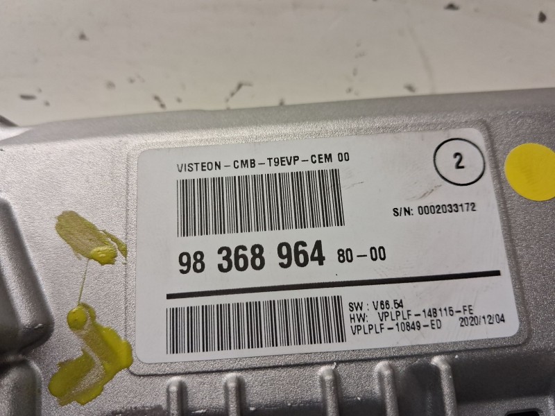 Recambio de cuadro instrumentos para peugeot 308 ii (lb_, lp_, lw_, lh_, l3_) 1.5 bluehdi 130 referencia OEM IAM 9836896480  VIS
