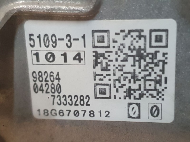 Recambio de caja cambios para peugeot 2008 i (cu_) 1.2 thp 110 / puretech 110 referencia OEM IAM 20GE92 18GB77333282 1636943380