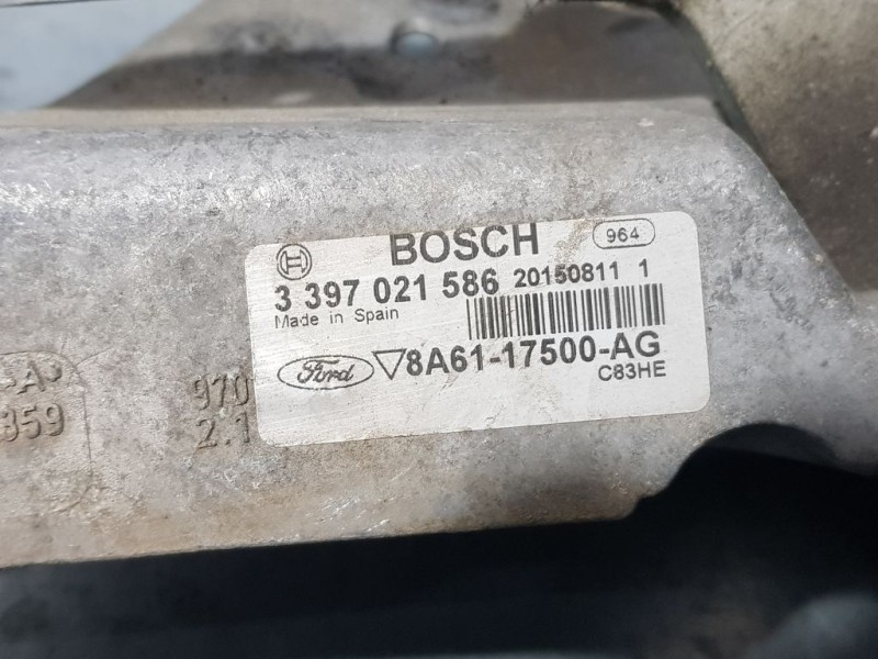 Recambio de motor limpia delantero para ford fiesta (ccn) ambiente referencia OEM IAM 8A61617500AG 3397021586 BOSCH