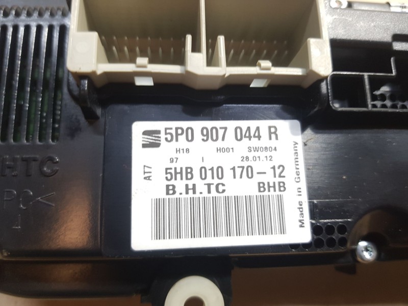 Recambio de mando climatizador para seat leon (1p1) 1.2 tsi referencia OEM IAM 5P0907044AB  