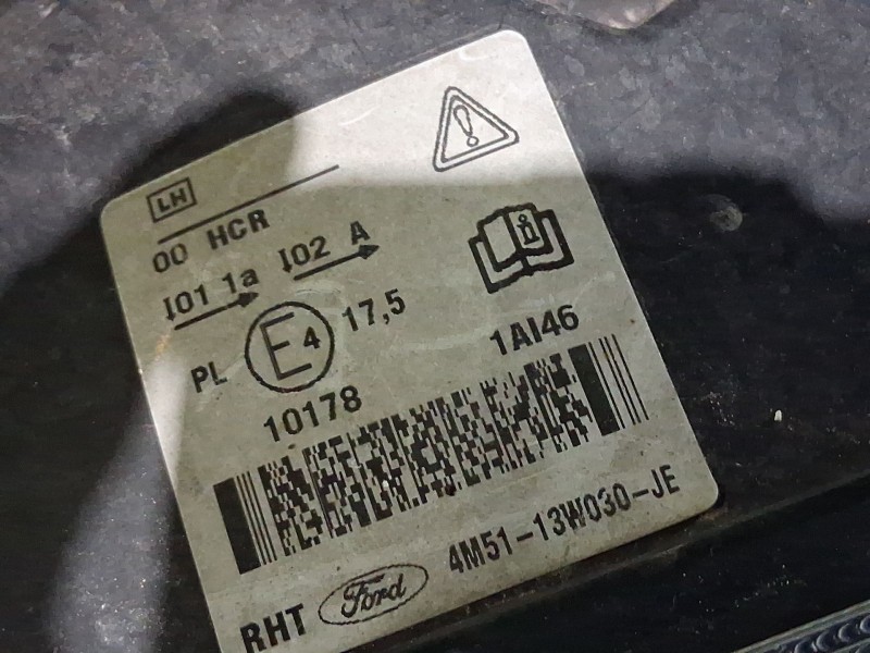 Recambio de faro izquierdo para ford focus ii descapotable 2.0 referencia OEM IAM 1480990  