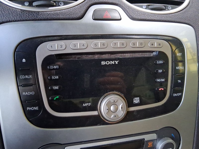 Recambio de sistema audio / radio cd para ford focus ii descapotable 2.0 referencia OEM IAM 4M5T18C815BK  
