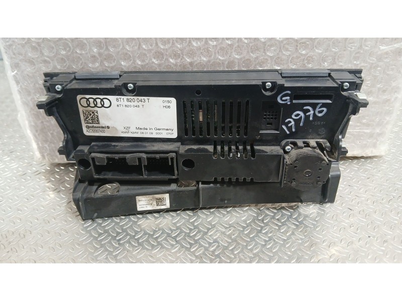 Recambio de mando climatizador para audi a4 b8 avant (8k5) 2.7 tdi referencia OEM IAM 8T1820043ARXZF  
