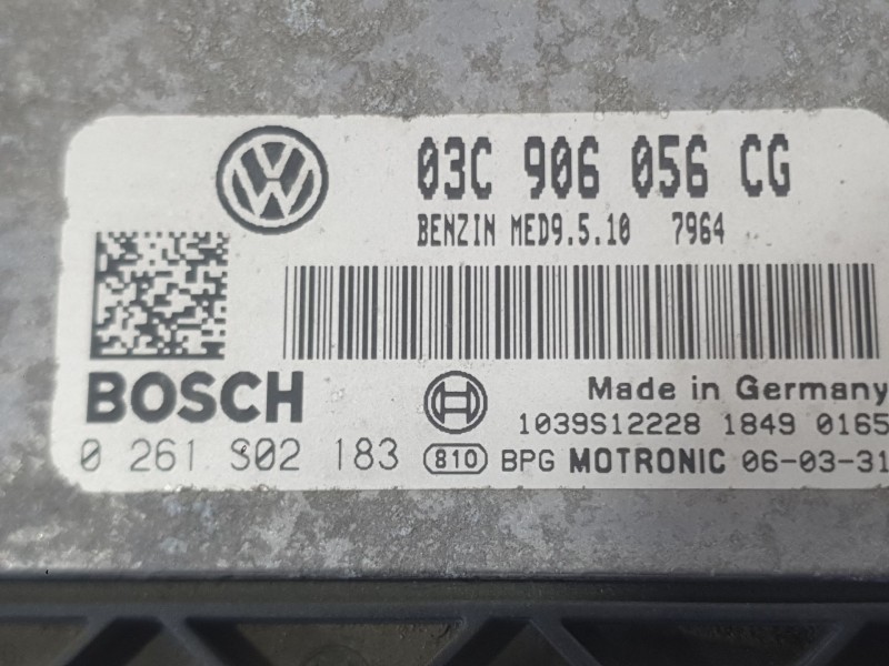 Recambio de centralita motor uce para volkswagen golf v (1k1) 1.6 fsi referencia OEM IAM 03C906056CG  