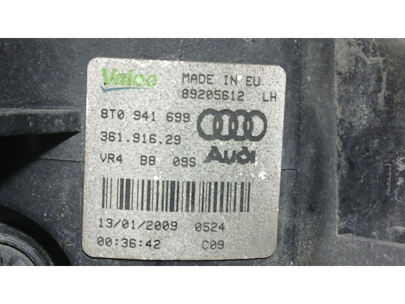 Recambio de faro antiniebla izquierdo para audi a4 b8 avant (8k5) 2.7 tdi referencia OEM IAM 8T0941699E  