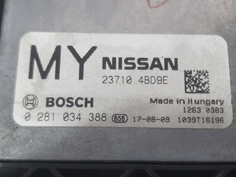 Recambio de centralita motor uce para nissan x-trail iii (t32_, t32r, t32rr) 2.0 dci (t32) referencia OEM IAM   