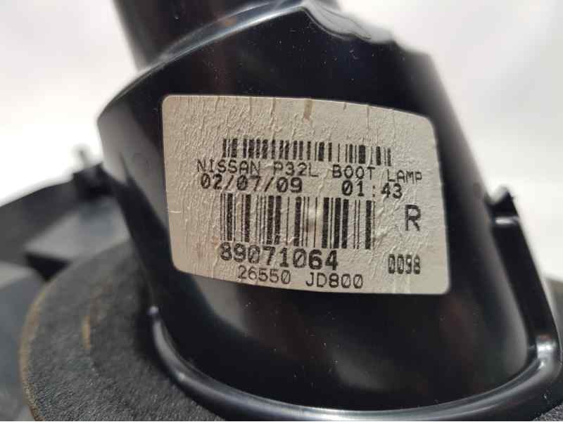 Recambio de piloto trasero derecho para nissan qashqai (j10) visia referencia OEM IAM 26550JD800 89071064 INTERIOR