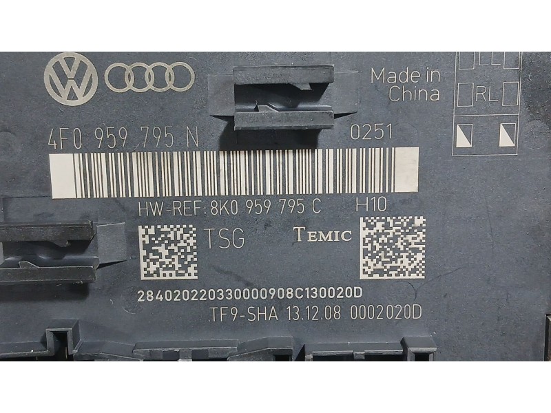 Recambio de modulo electronico para audi a4 b8 avant (8k5) 2.7 tdi referencia OEM IAM   