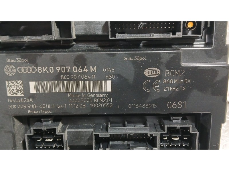 Recambio de modulo electronico para audi a4 b8 avant (8k5) 2.7 tdi referencia OEM IAM   