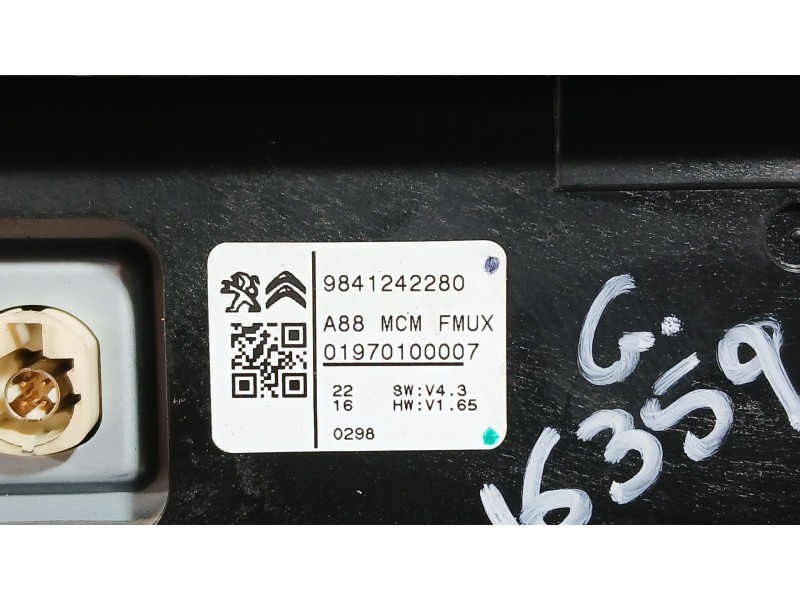Recambio de sistema navegacion gps para citroën c3 shine pack referencia OEM IAM 9836623980  
