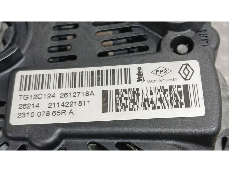 Recambio de alternador para renault clio iv (bh_) 1.5 dci 75 referencia OEM IAM 231003015R 231008918R 