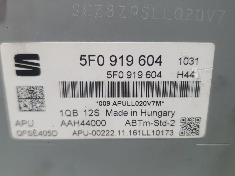 Recambio de sistema audio / radio para seat ibiza iv (6j5, 6p1) 1.2 tsi referencia OEM IAM   