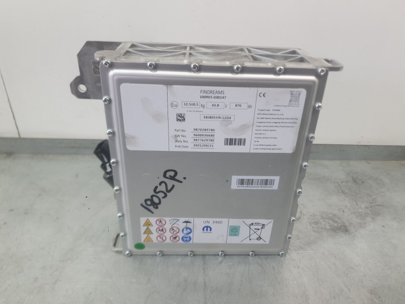 Recambio de bateria para peugeot 2008 ii (us_, us-, uy_, uj_, ur_, uc_) 2008 1.2 hybrid referencia OEM IAM 9870289780  