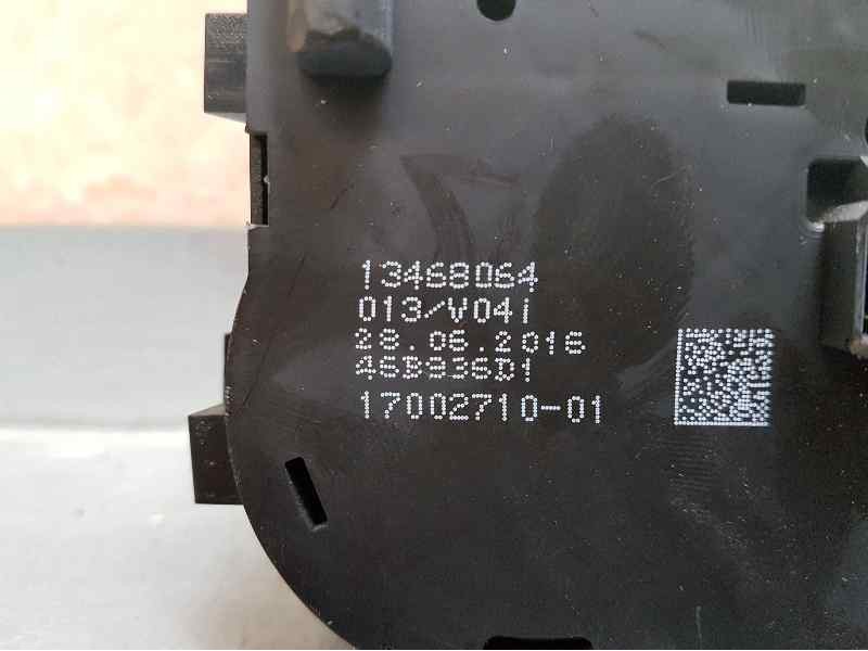 Recambio de mando climatizador para opel corsa e color edition referencia OEM IAM 13468064 17002710 