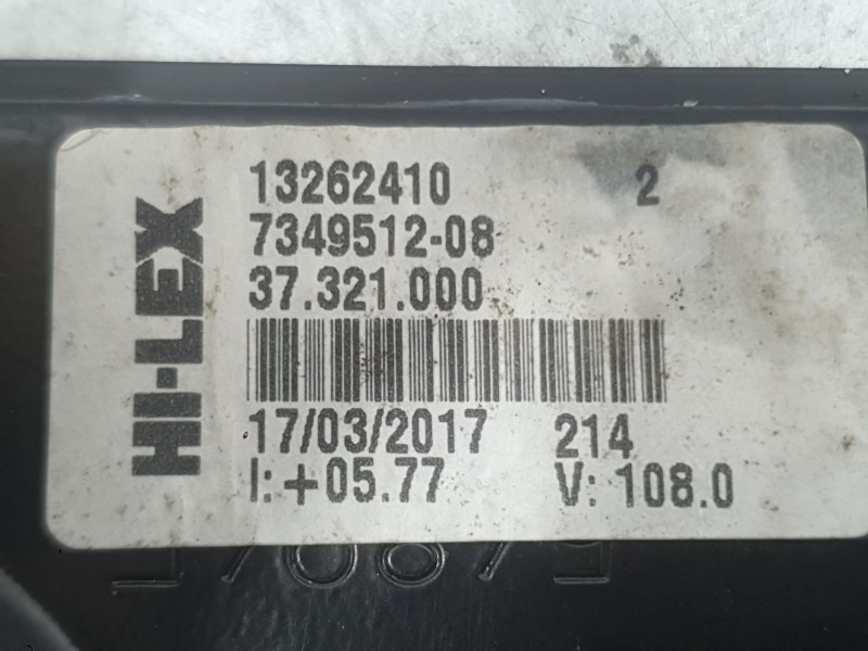 Recambio de elevalunas trasero derecho para bmw x1 (f48) sdrive 18 d referencia OEM IAM 13262410  