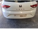 Recambio de paragolpes trasero para seat leon (5f1) 1.4 tsi referencia OEM IAM 5F0807421GRU  