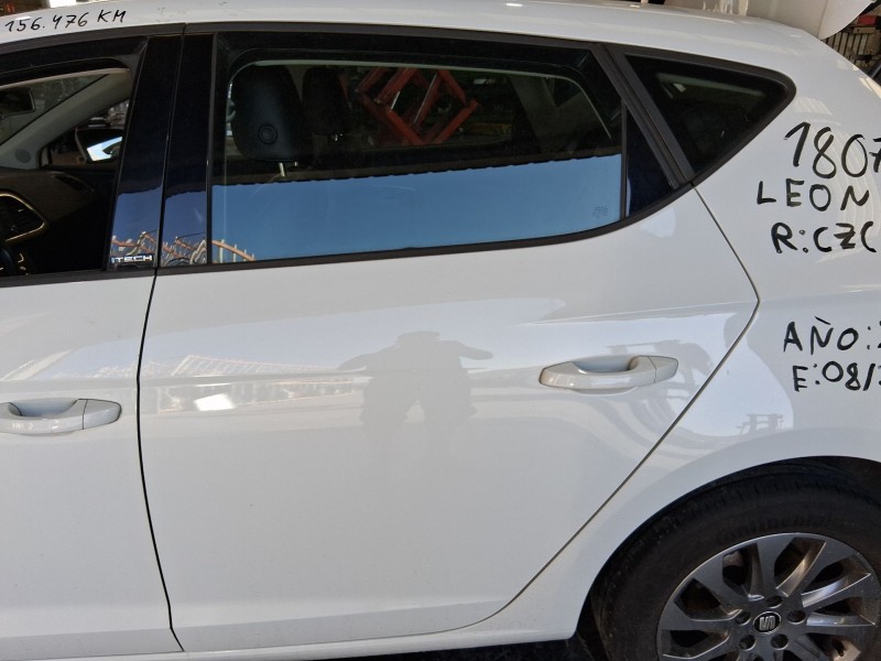 Recambio de puerta trasera izquierda para seat leon (5f1) 1.4 tsi referencia OEM IAM 5F4833055  