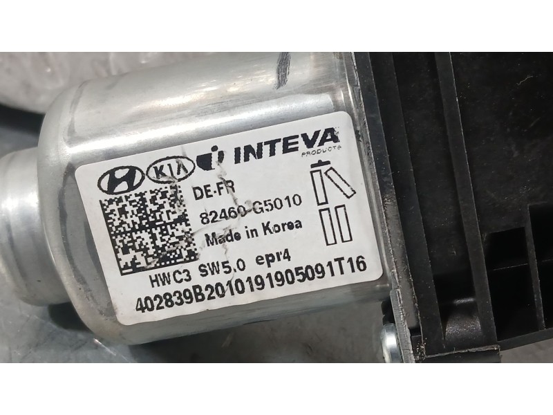 Recambio de motor elevalunas delantero derecho para kia niro i (de) 1.6 gdi hybrid referencia OEM IAM   