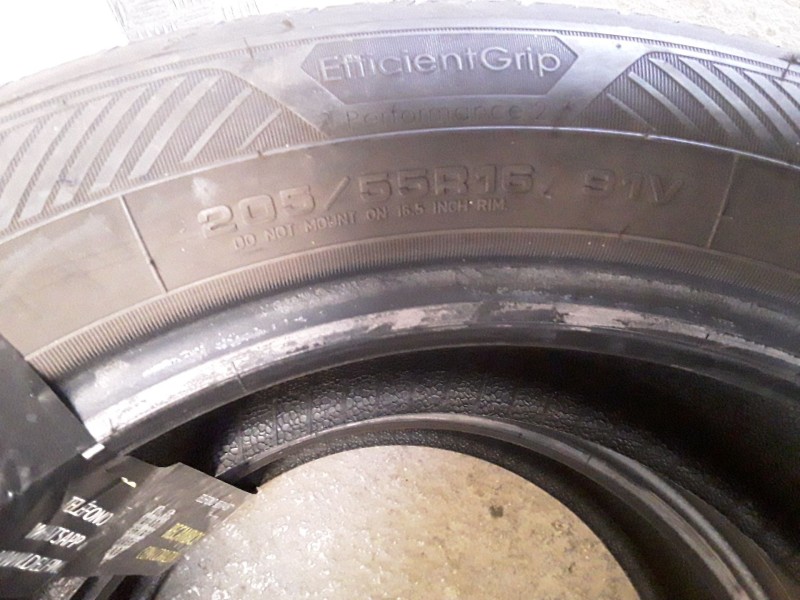 Recambio de neumatico pareja para neumaticos reutilizados - referencia OEM IAM 205551691V GOODYEAR 205/55/16/91V