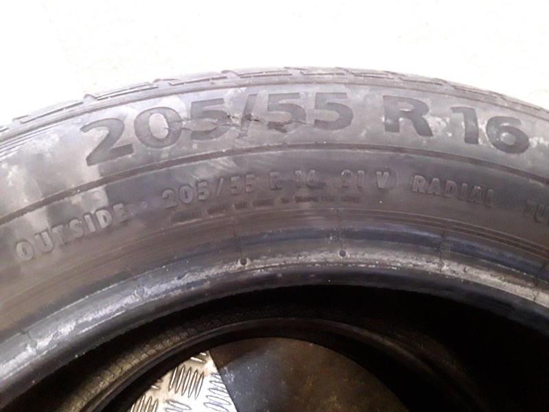 Recambio de neumatico pareja para neumaticos reutilizados - referencia OEM IAM 205551691V MIDAS 205/55/16/91V