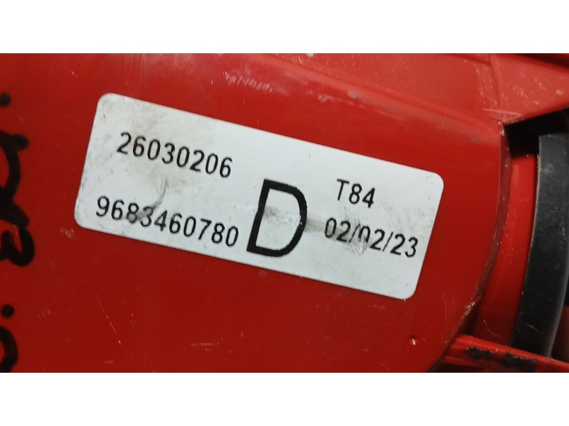 Recambio de piloto trasero derecho exterior para peugeot 3008 i monospace (0u_) 2.0 hdi 150 / bluehdi 150 referencia OEM IAM 635