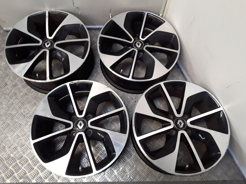Recambio de juego llantas aluminio para renault zoe (bfm_) zoe referencia OEM IAM 6.5X16 4 TORN ET44 ALUMINIO ROZADAS