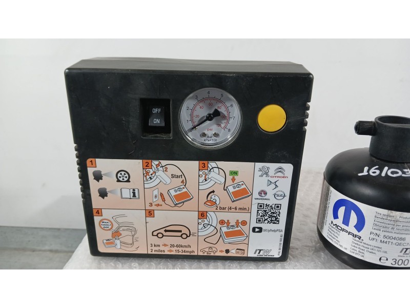 Recambio de compresor inflado de neumaticos para peugeot 2008 (p1) allure referencia OEM IAM   