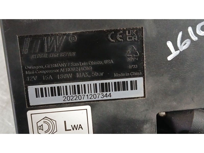 Recambio de compresor inflado de neumaticos para peugeot 2008 (p1) allure referencia OEM IAM   