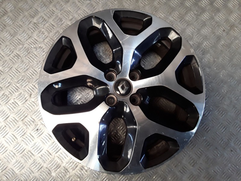 Recambio de llanta aluminio para renault captur i (j5_, h5_) 1.5 dci 90 referencia OEM IAM 6.5X17 4 TORN ET40 ALUMINIO ROZADAS