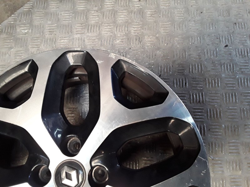 Recambio de llanta aluminio para renault captur i (j5_, h5_) 1.5 dci 90 referencia OEM IAM 6.5X17 4 TORN ET40 ALUMINIO ROZADAS