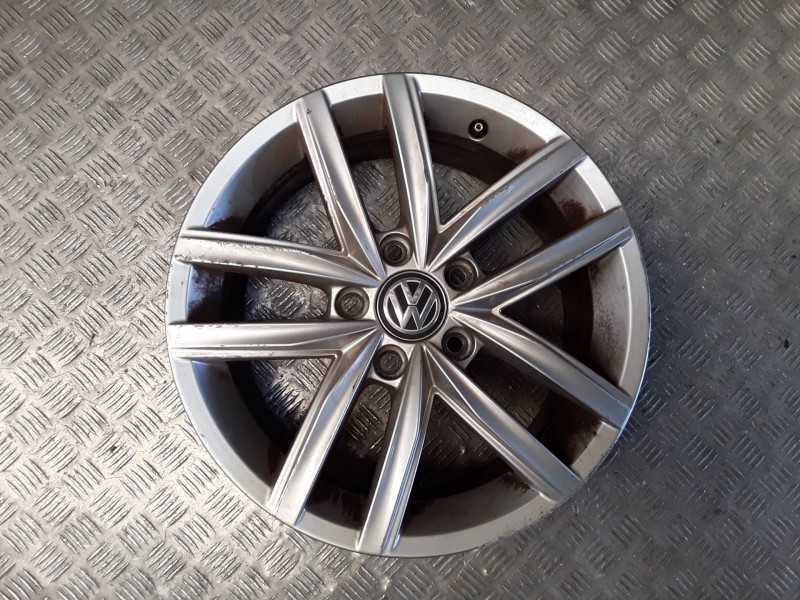 Recambio de llanta aluminio para volkswagen golf v (1k1) 1.9 tdi referencia OEM IAM 6.5X16 5 TORN ET46 ALUMINIO ROZADA