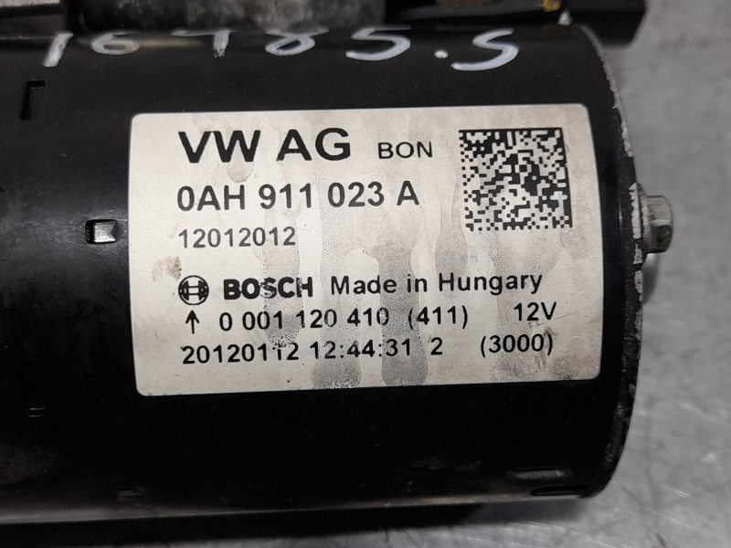 Recambio de motor arranque para seat leon (1p1) 1.2 tsi referencia OEM IAM 0AH911023A 0001120410 