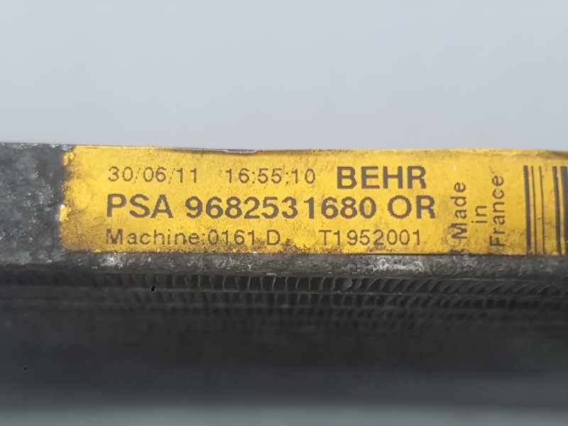 Recambio de condensador / radiador aire acondicionado para peugeot 3008 i monospace (0u_) 2.0 hdi 150 / bluehdi 150 referencia O