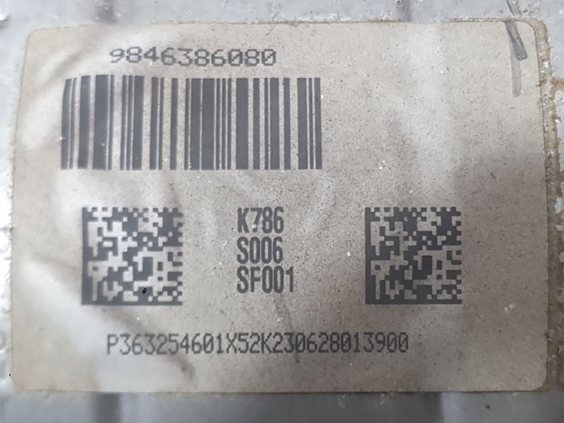 Recambio de filtro de particulas para fiat doblo furgón/monospace (510_, 511_) bluehdi 100 referencia OEM IAM   
