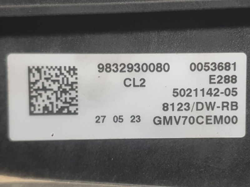 Recambio de electroventilador para fiat doblo furgón/monospace (510_, 511_) bluehdi 100 referencia OEM IAM   